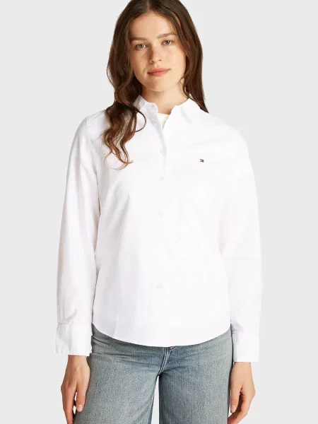 Твілова сорочка Tommy Hilfiger біла