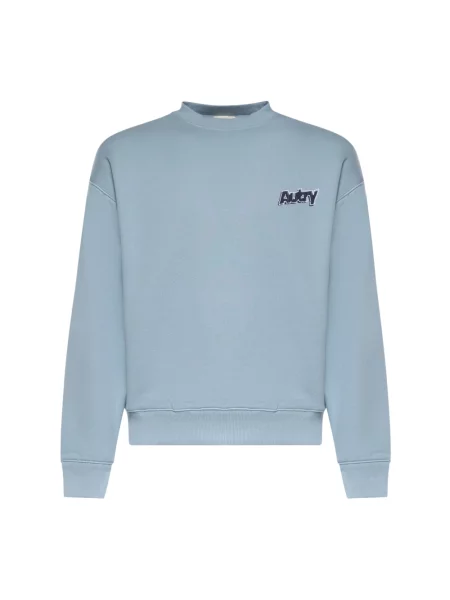 Bluza Autry z nadrukiem niebieska