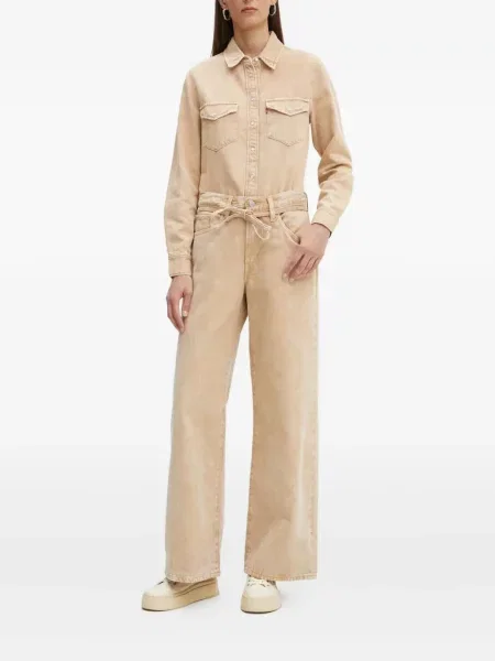 Retro lepršave traperice Levi's® lepršave s izlizanim efektom plava