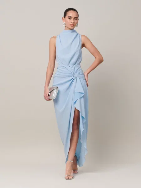 Sável Rochie Ursula deschis albastru