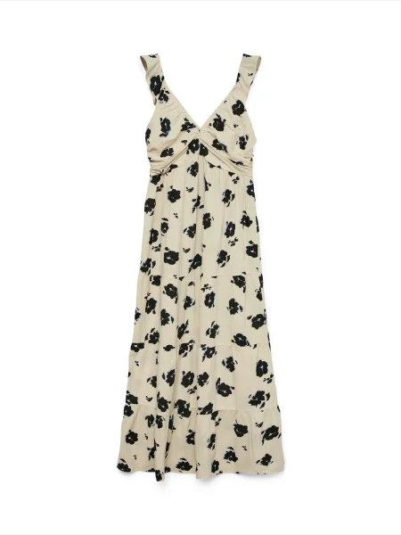 Vero Moda Rochie de vară Dicthe Bej alb