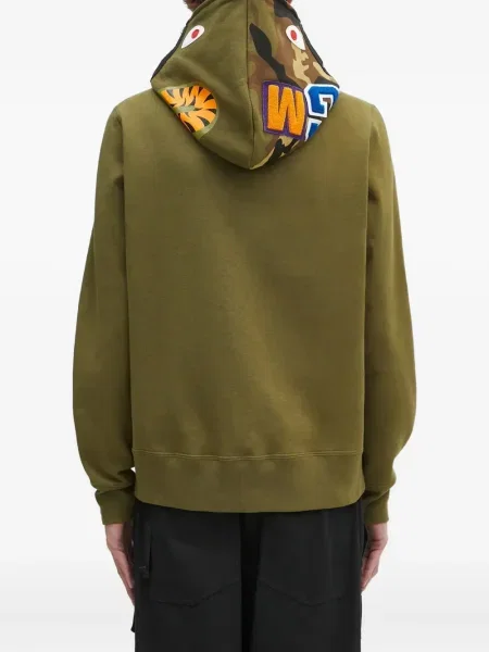 Hanorac cu glugă A Bathing Ape® verde