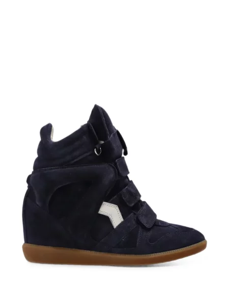 Sneakerși Isabel Marant cu pană albastru