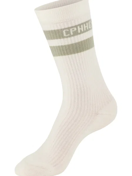 Copenhagen Studios Sportske čarape devine dlake camel / menta / patlidžan / prljavo bijela