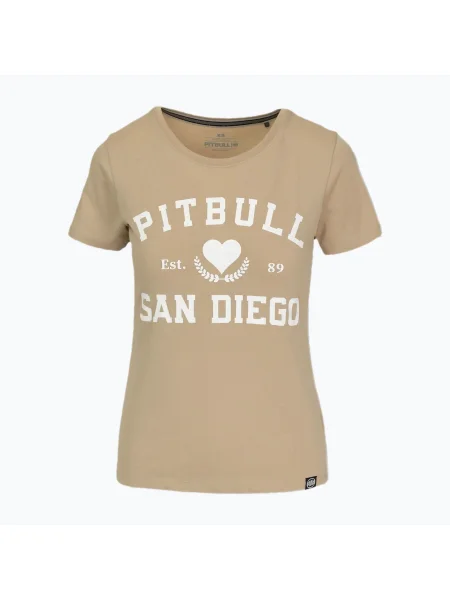 Tricou pentru femei Pitbull Love PB sand
