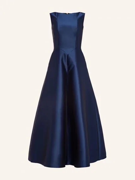 Swing Sukienka Wieczorowa blau granatowa