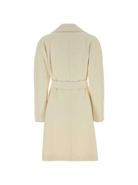 Cu centură palton 's Max Mara alb