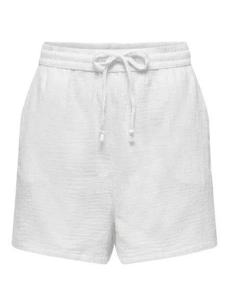ONLY Pantaloni THYRA alb