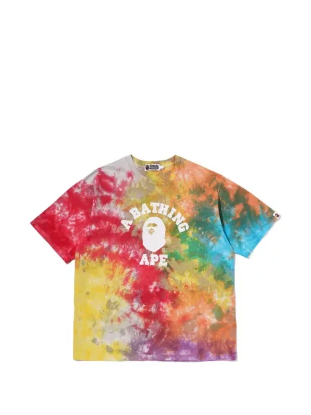 Tricou A Bathing Ape® cu imagine cu legături roșu