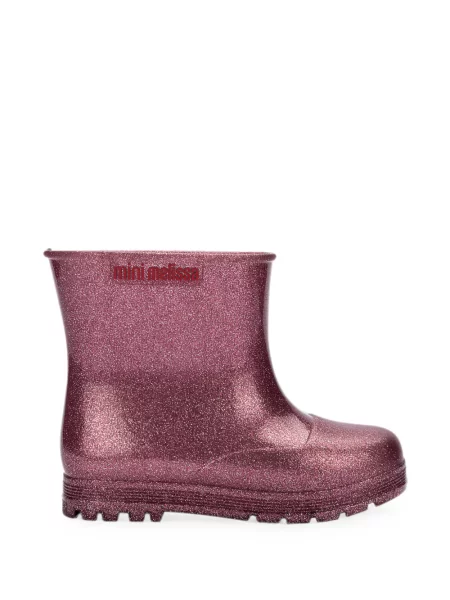 Buty do kostki dziecięce Mini Melissa różowe
