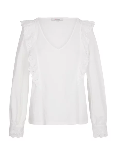 Morgan Bluză murdar alb