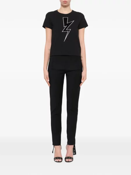 Tricou Neil Barrett cu imagine negru