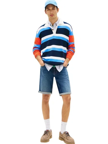 Kratke traper hlače Tommy Hilfiger Jeans plava