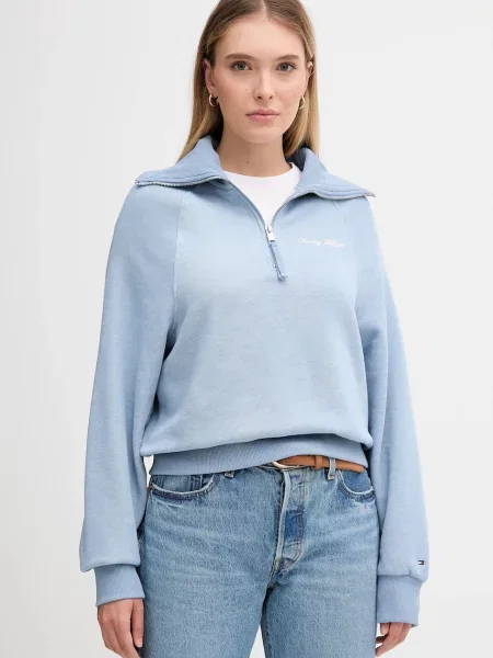 Суитчър Tommy Hilfiger синьо