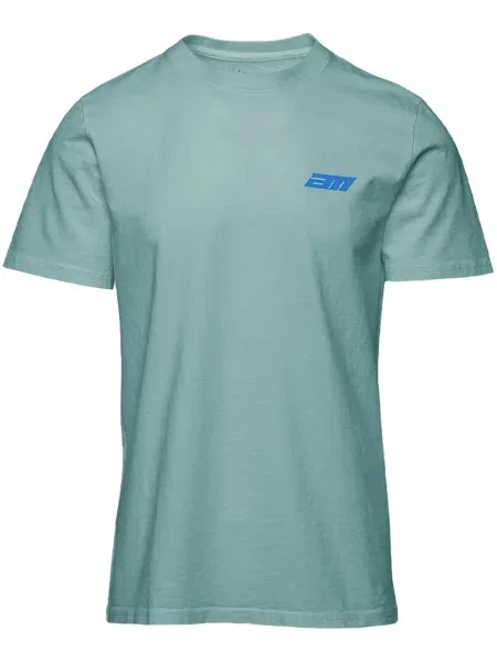 Tricou Aztech Mountain cu imagine albastru