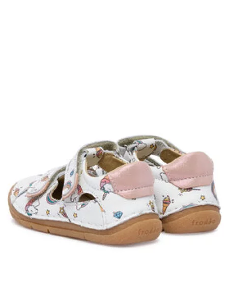 Sandále Froddo Paix Up Double M biela