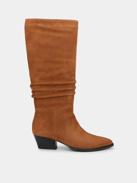 Замшеві Чоботи Braska коричневий