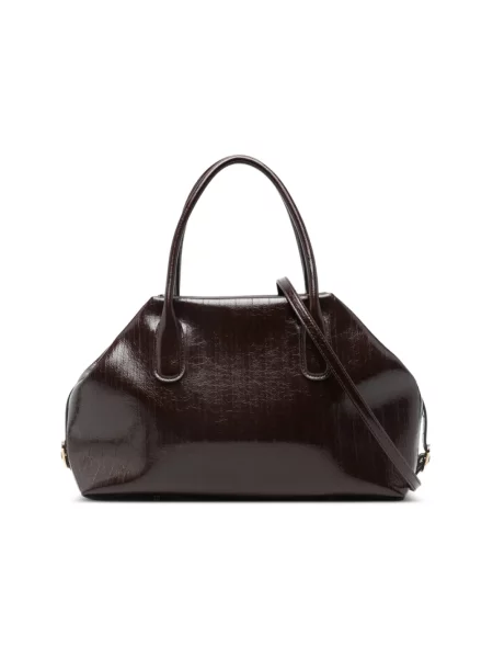 Torebka Themoirè brązowa