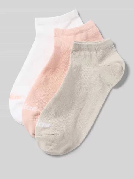 Skarpetki sneaker z mieszanki bawełny w Adidas Sportswear białe