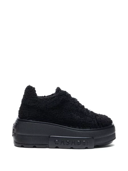 Sneakerși Casadei cu pană negru