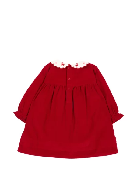 Sukienka dziecięca Petit Bateau czerwona