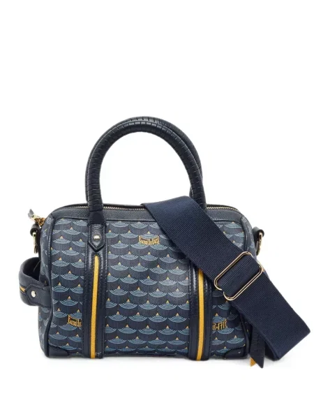Geantă shopper Fauré Le Page cu imagine albastru