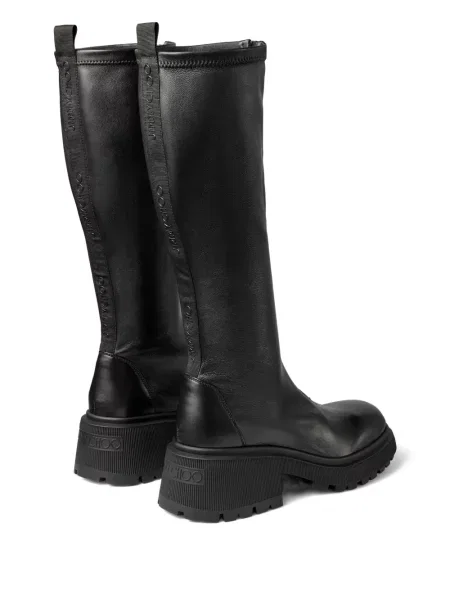 Botine Jimmy Choo cu platformă negru