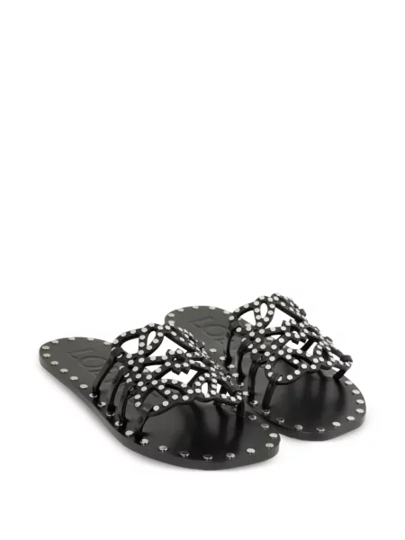 Sandale Loewe cu tepi negru