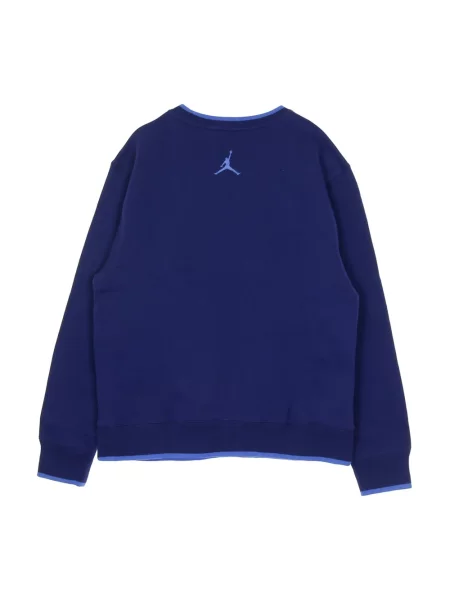 Bluza sportowa Jordan z nadrukiem niebieska