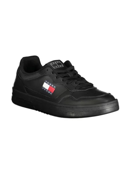 Tommy Jeans sneakersy skórzane TJM CUPSOLE LEATHER ESS czarny
