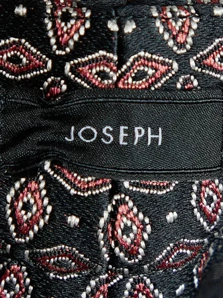Pantaloni Joseph din jacard roșu