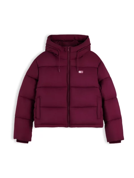 Tommy Jeans Geacă de iarnă bordeaux roșu