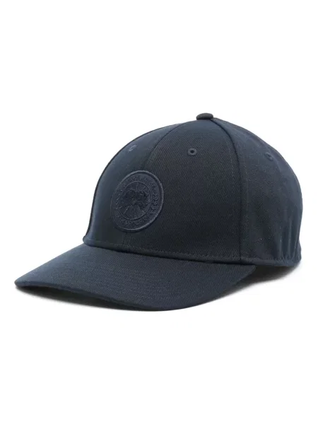Șapcă Canada Goose cu broderie albastru