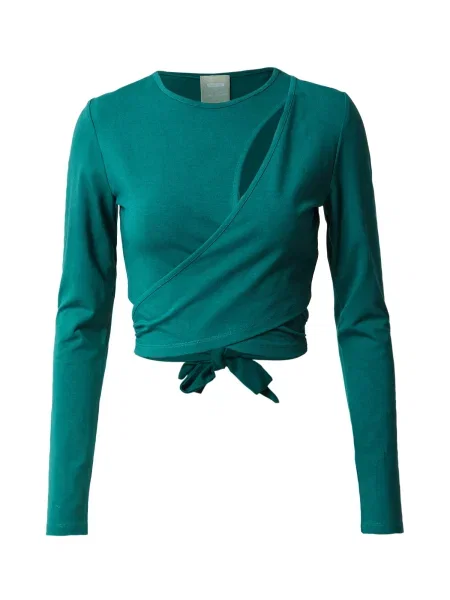 ABOUT YOU x Sofia Tsakiridou Tričko Rosa tmavě zelená