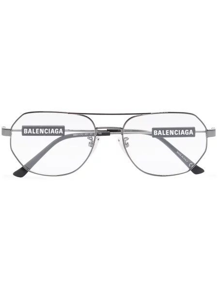Ochelari de soare Balenciaga Eyewear cu autograf gri