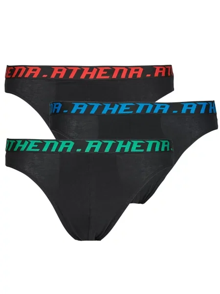 Chiloți multipac Athena negru