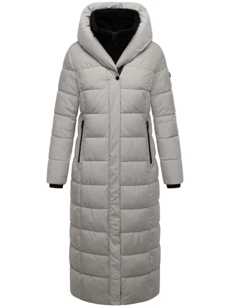 MARIKOO Palton de iarnă Pakoraa deschis gri