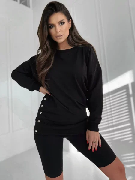 Hanorac Och Bella negru