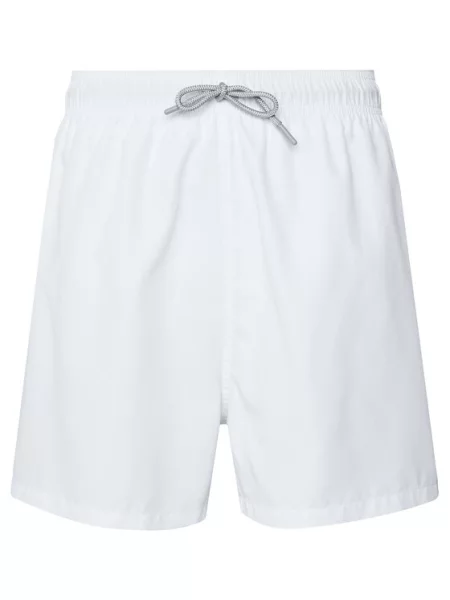 Pantaloni scurți Ea7 Emporio Armani alb