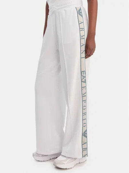 Спортивные штаны Ea7 Emporio Armani белые