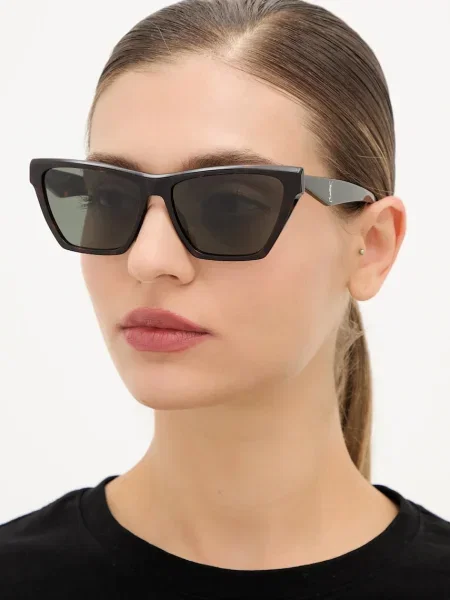 Saint Laurent ochelari de soare maro
