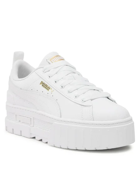 Puma Sneakersy Mayze Lth Jr biela