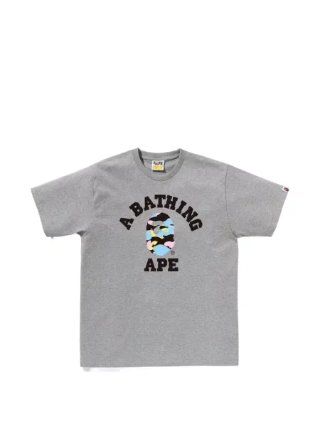 Tricou A Bathing Ape® cu imagine gri