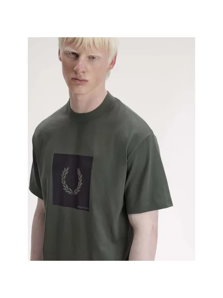 Tricou Fred Perry verde