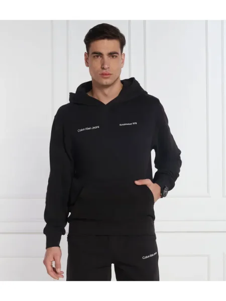 Calvin Klein Jeans Hanorac negru