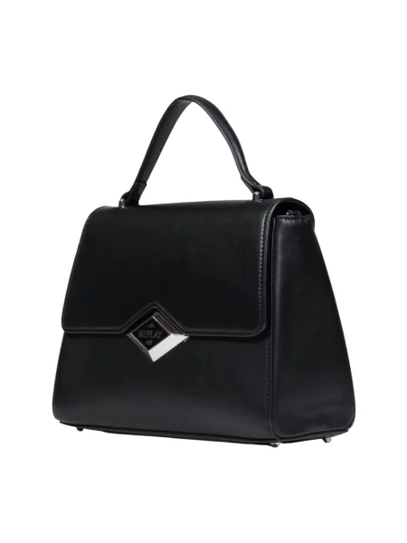 Torebka Replay z autografem czarna