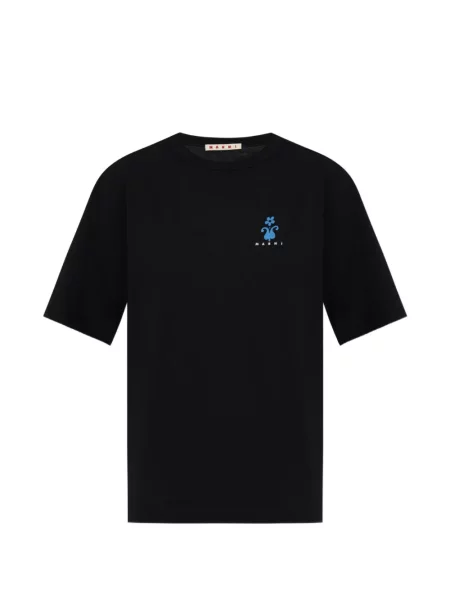 Tricou Marni cu imagine negru