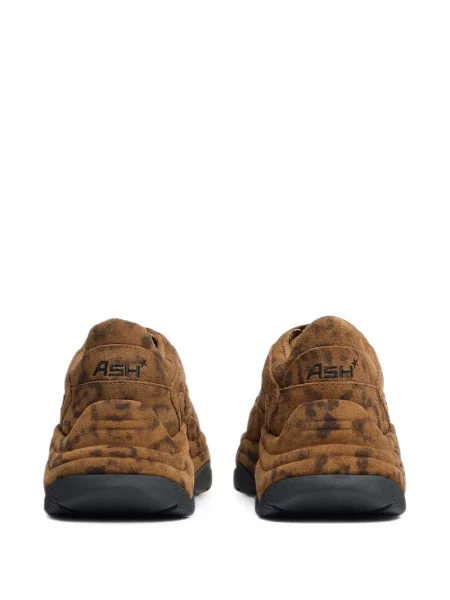 Top Ash cu imagine cu model leopard maro