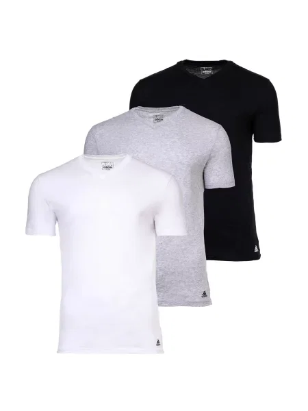 ADIDAS SPORTSWEAR Tricou funcțional gri amestecat / negru alb