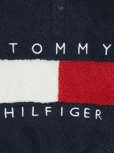 Bluza polarowa dziecięca Tommy Hilfiger niebieska